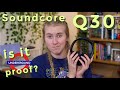 Do the Q30's stand a chance against the London Underground?? || Anker Soundcore Q30 Review