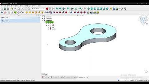 FREECAD Version 1.0 for beginners in 3 mints