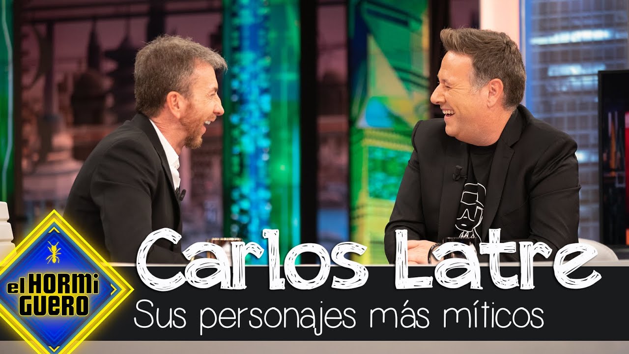 Carlos Latre recuerda a sus personajes más míticos - El Hormiguero