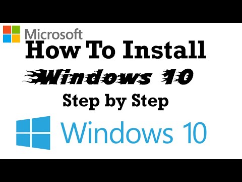 How To Install Windows 10 (Step by Step) - YouTube