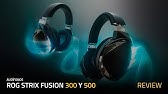 Review Auriculares Rog Fusion 300 Unboxing Asus Rog Youtube