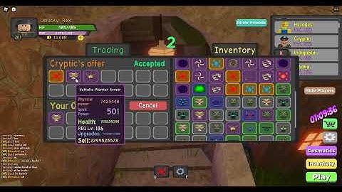 Dungeon quest trading ep 10