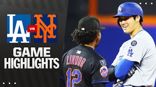 Famous Dodgers vs. Mets Game Highlights (5/23/25) | MLB Highlights Wealth