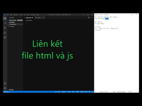JavaScript | #4 Nhúng JS Trong HTML (script scr="main.js" script) Tại Tag Body