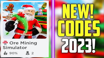 HURRY! - NEW ORE MINING SIMULATOR CODES 2023!