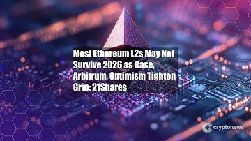 Most Ethereum L2s May Not Survive 2026 as Base, Arbitrum, Optimism