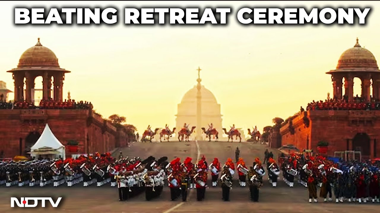 Beating Retreat Ceremony Marks Grand Finale of Republic Day Celebrations