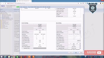 NEC microwave link configuration