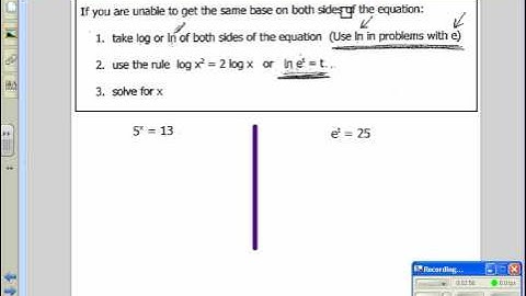 College Algebra Section 4.5 Part 1.wmv