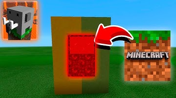 Craftsman Building Craft: How To Make A PORTAL To Minecraft PE Dimension