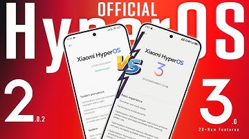 HyperOS 2 vs HyperOS 3 Side by Side Full Comparison - 20+ New Features in HyperOS 3