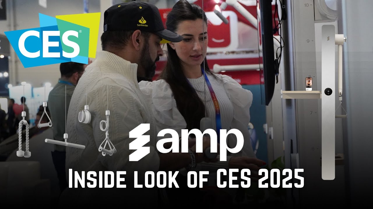 AMP Introduces Game-ified Fitness - Inside Look of CES 2025