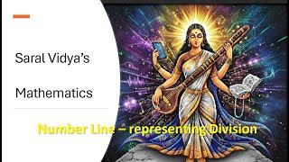 Saral Vidyas Mathematics - Number Line Representing Division