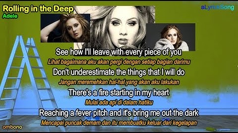 Thumbnail of ROLLING IN THE DEEP  -  Adele  -  Lirik Lagu + Terjemahan