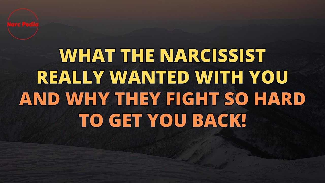 🔴What the Narcissist Truly Wanted and Why They’re Desperate to Win You Back #Narcissism #NPD