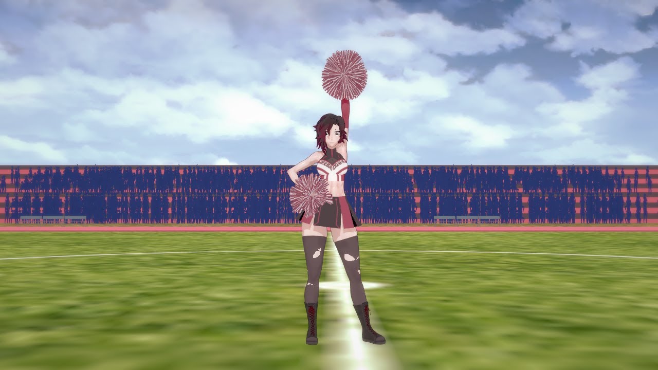RWBY MMD Ruby rose Hand clap