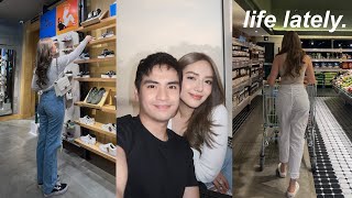 VLOG • grocery restock day, dates w/ jai, how I lightened my underarms 🛒🥬✨  | Andrea Angeles