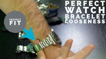How Loose Should a Watch Bracelet be Worn?
