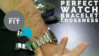 How Loose Should a Watch Bracelet be Worn?