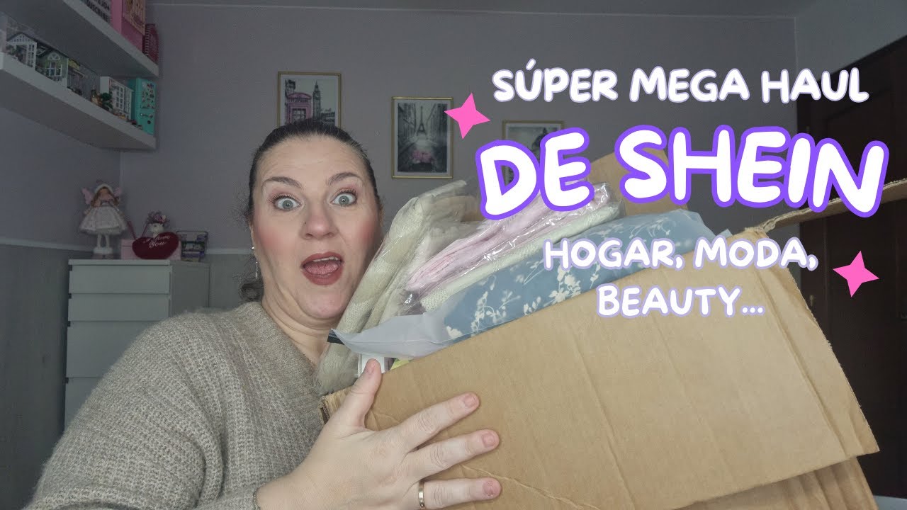 🤩🎀💖SÚPER MEGA HAUL DE SHEIN. Lo que no te atreves a pedir. Moda, hogar...
