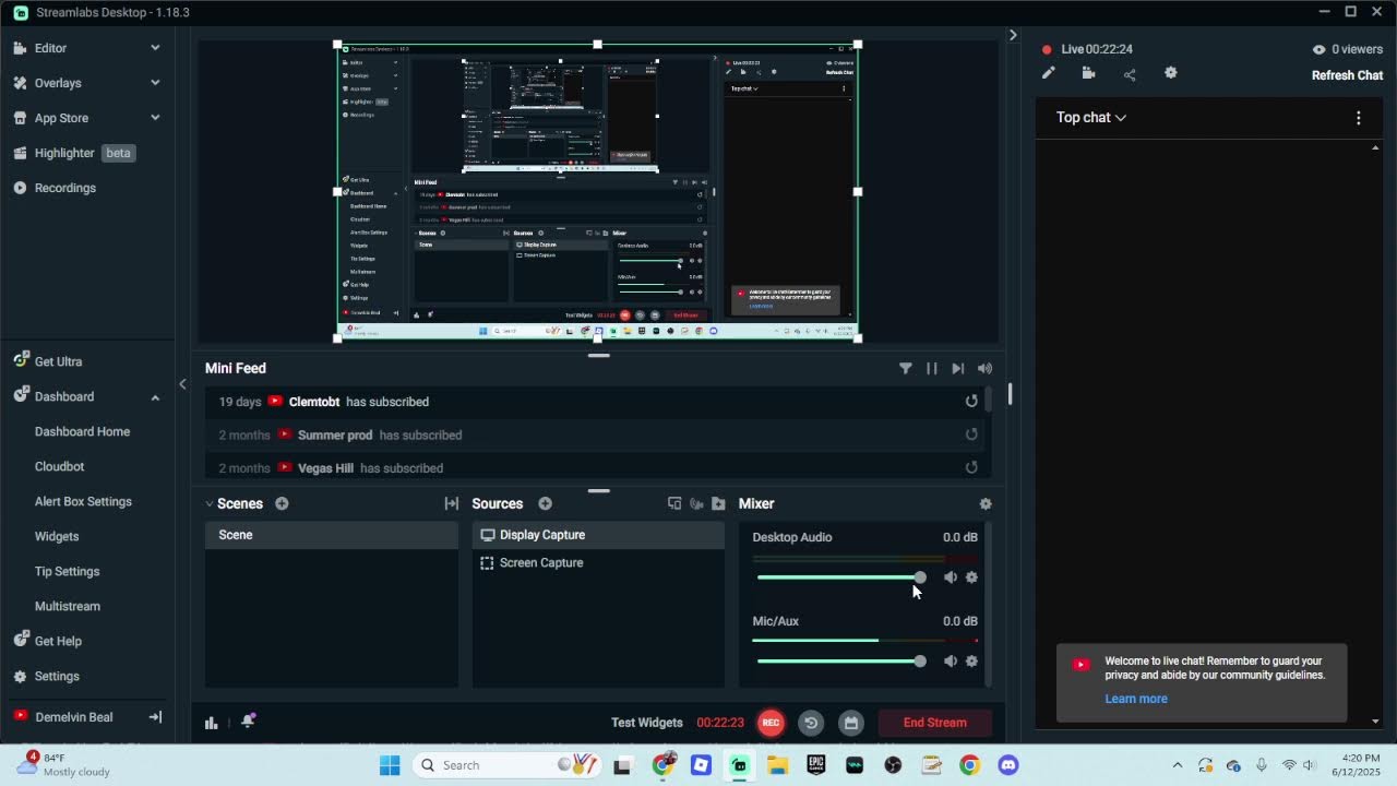 bday stream - YouTube