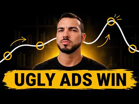 Why Ugly Ads Print Millions (0-$10K/mo Creative Strategist Pt 1)