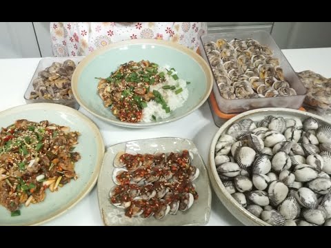 #꼬막 #꼬막비빔밥        꼬막5kg맛있게 삶아서 까먹기/손질하기/요리하기/보관하기[상어이모.SANGEOIMO]