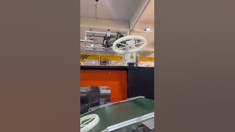 Sprue Picker Robotic Arm installation on injection moulding