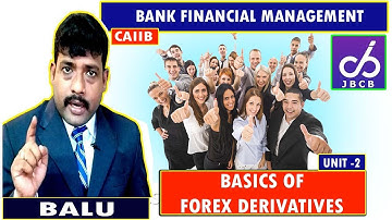 CAIIB BFM CHAPTER 2 BASICS OF FOREX DERIVATIVES