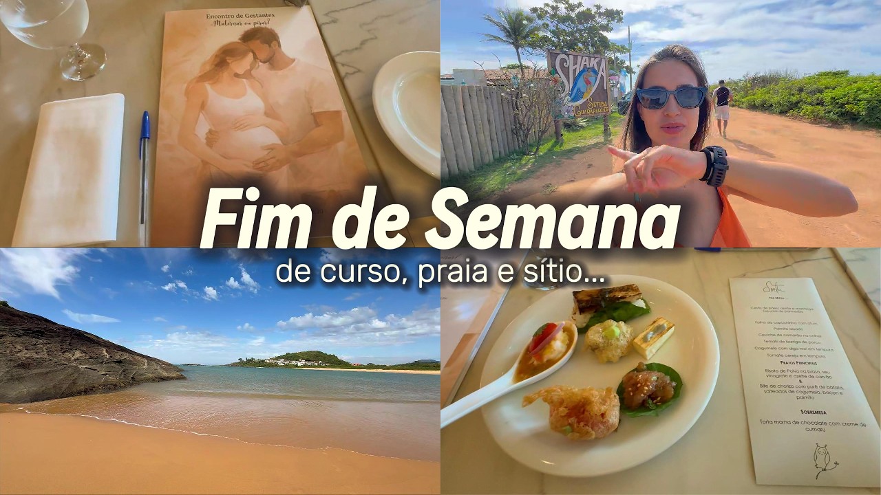 Curso para Gestantes, Praias de Setiba Pina e Setibão, Aula de Surf, Café da Manhã na Praia