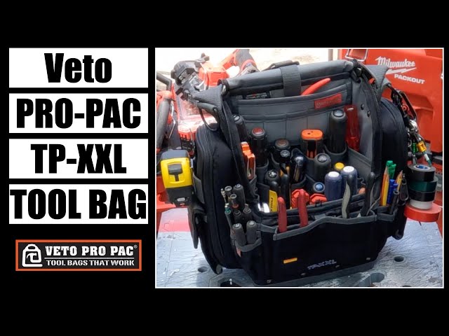 Veto TP-XXL Tool Bag  Electrician's Tool Bag & Initial Set Up