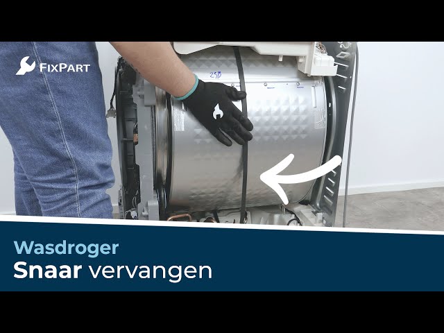 Hoe vervang ik de snaar van mijn wasdroger? - FixPart