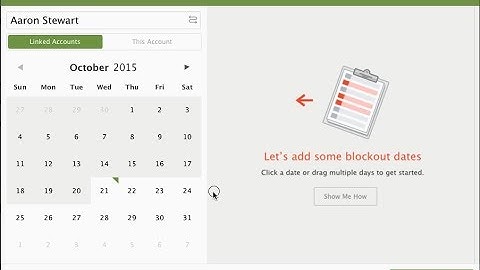 Planning Center Blockout Date & Preference Tutorial