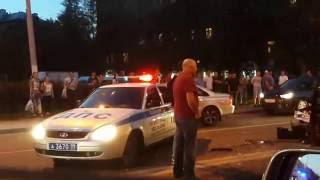 Авария на пересечении Сигнального и Отрадного проездов 21.08.16 г.(, 2016-08-21T20:19:45.000Z)