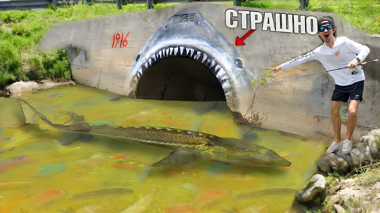 Мы НАШЛИ КАНАЛЬНОГО МОНСТРА...