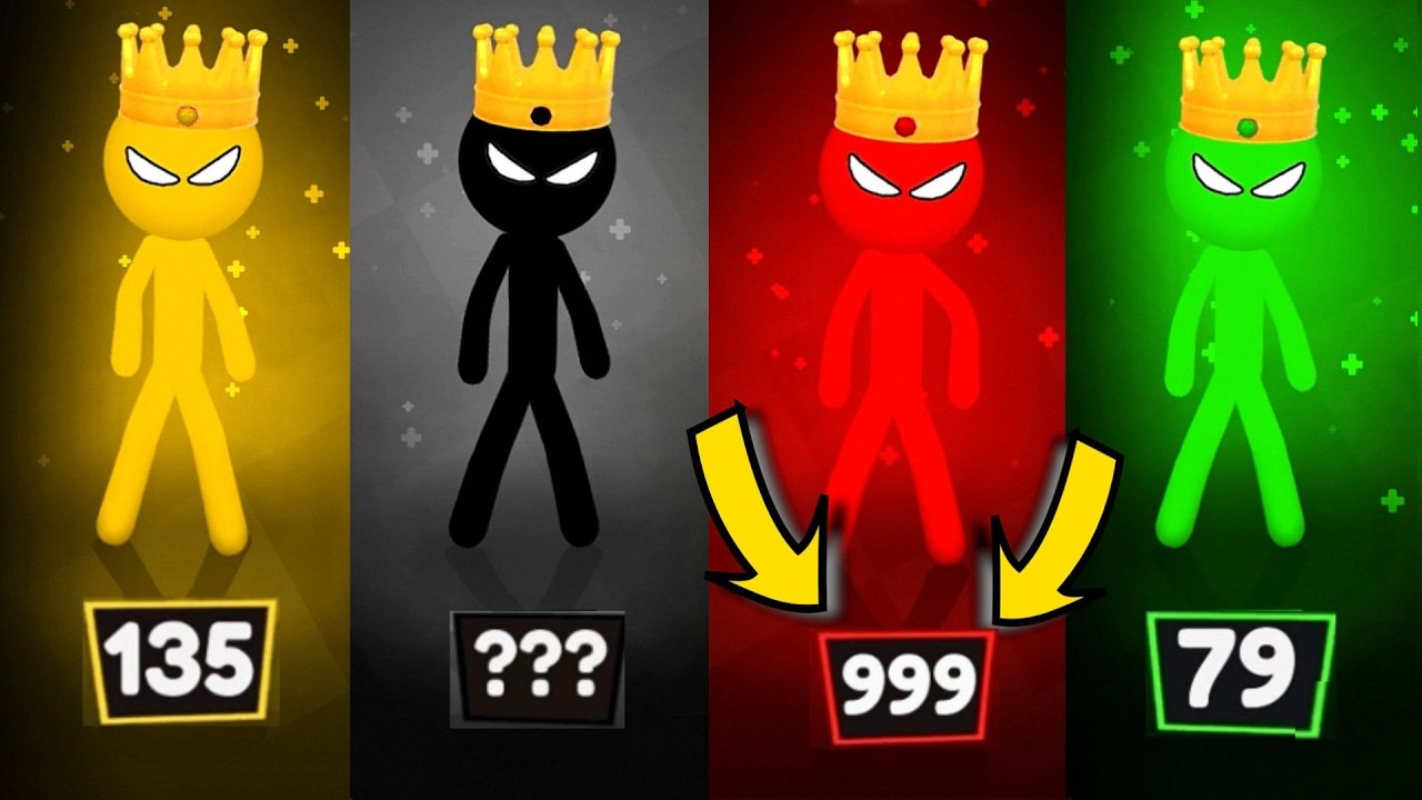 Stickman BEST MINIGAMES Tournament - Stickman Party 1 2 3 4 Player 2026