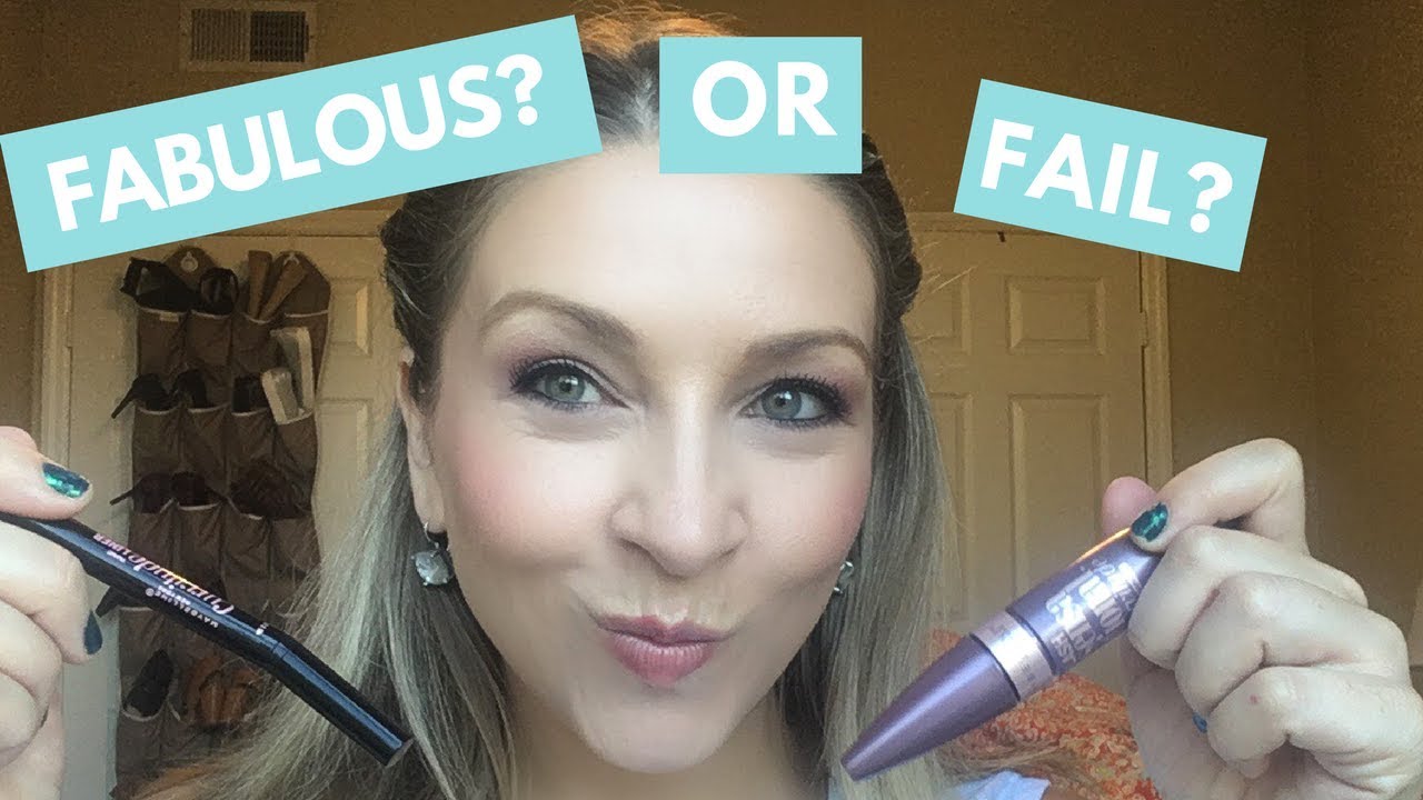 Maybelline Curvitude Liner and Mascara Review