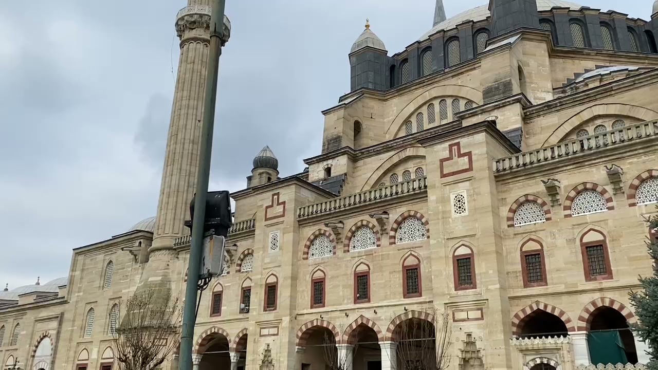 İbrahim Can HISIM, Edirne Selimiye Camii 19.11.2021 Cuma ikindi ezanı