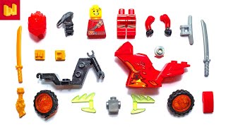 Lego Ninjago Kai With Motorcycle