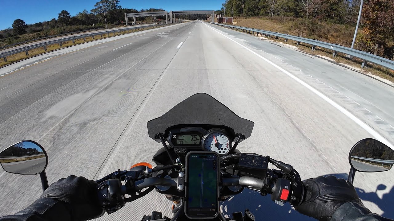 FZ8 afternoon ride on NC540