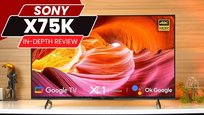 Sony 4K Ultra HD Smart LED Google TV (KD-43X75K) 43 Inch