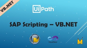 UiPath | SAP GUI Scripting with VB.Net | How to connect to SAP with VB.Net | SAP GUI Automation