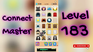 Connect Master Match Puzzle Game Walkthrough 🔗🧩 | Level 183 | SolutionGuruji