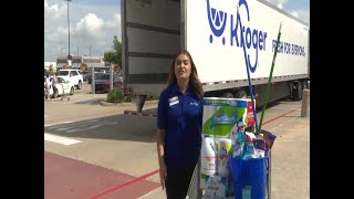 Kroger stores provide disaster relief support ahead of 713 Day