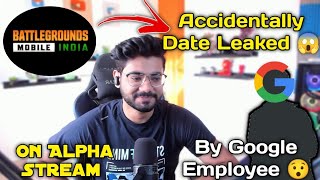 Bgmi Unban Date Leaked On &quot;Alpha Stream By Google Employee&quot; 😲|| BGMI Is Back 😵