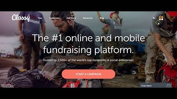 Get started on Classy org