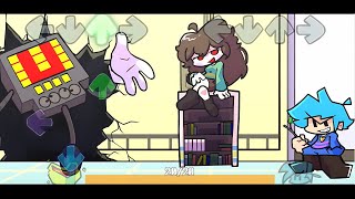 Fnf Mod Playable Mayhem Glamorous Q Mix Mettaton Vs Frisk Bf W Chara Gf