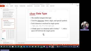 Computer Programming L5 (Data Types- Arithmetic and Logical Operations)