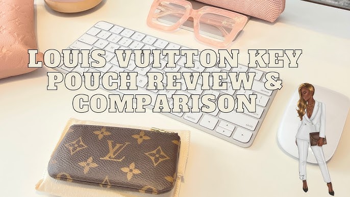 REVIEW  LOUIS VUITTON POCHETTE CLE KEY POUCH DAMIER GRAPHITE