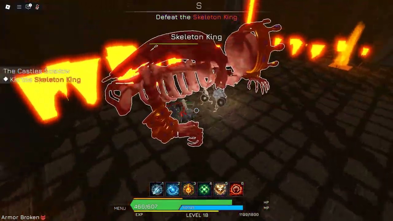 (ROBLOX) Blue Heater 2: Skeleton King Boss Fight